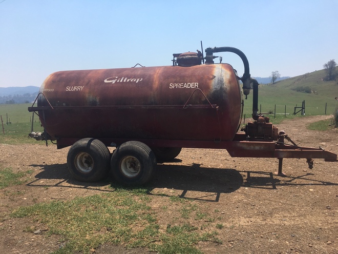  Giltrap Vacuum Tank  7500 lt
