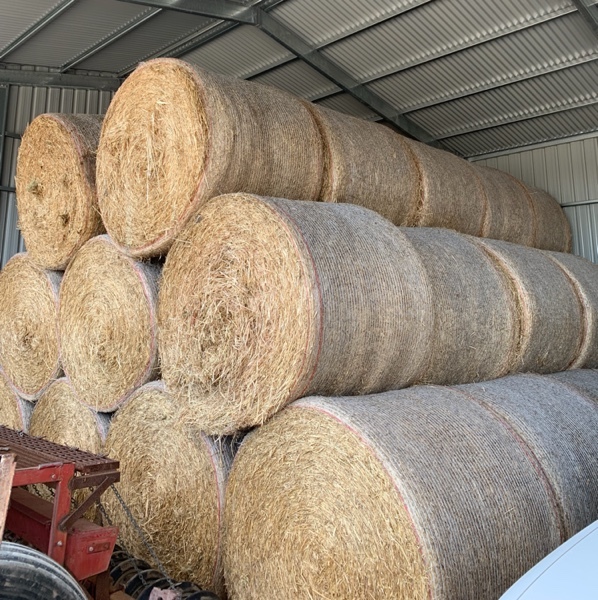 Oaten Hay 420kg 5x4 Rounds & Small Squares