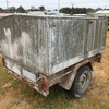 Box Trailer 6 x 4 with Poly Tank