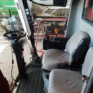 2005 Case IH 2388 Harvester with front