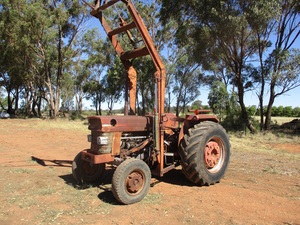 Massey Ferguson 168 Tractor With FEL 