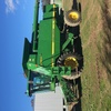 John Deere CTS 2 header and 936d front