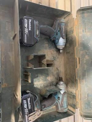 Under Auction (A126) - 2 x Makita DTW251 Rattle Gun with No Charger  (Tooborac)