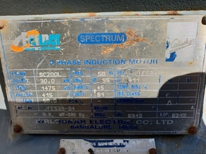 Electric Motor in Frame