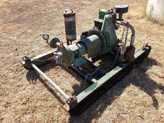 Lister Motor with Southern Cross High Pressure Pump