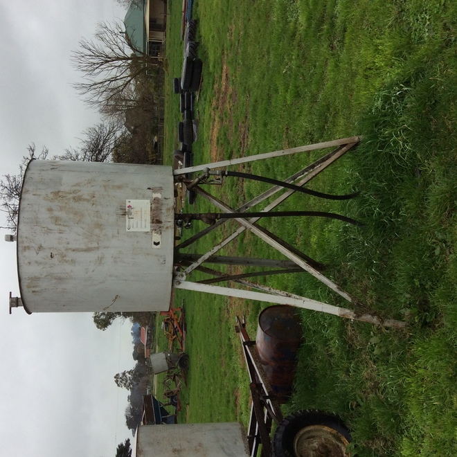 Single Overhead Fuel Tank