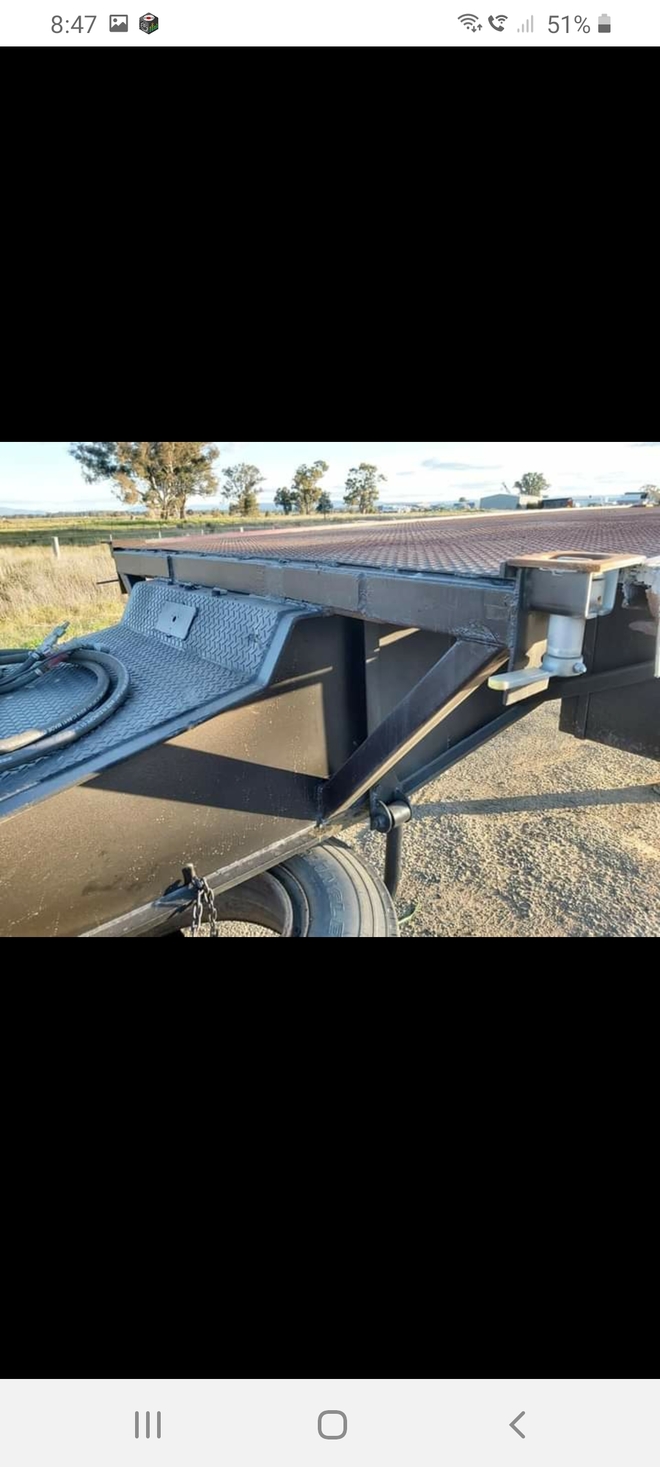 10 pallet A trailer 