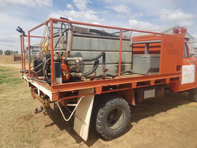 International D1410 4x4 Firetruck 