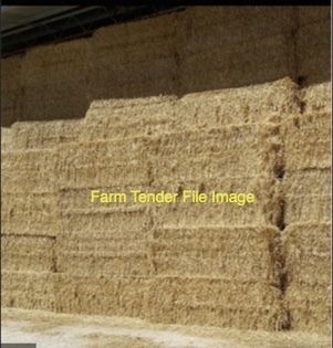 150mt Barley Straw 550kg 8x4x3 Bales