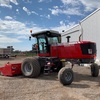 2015 Massey Ferguson WR9870 Windrower with Razor Bar Mower Conditioner Front