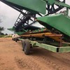 John Deere 930F Front on Trailer
