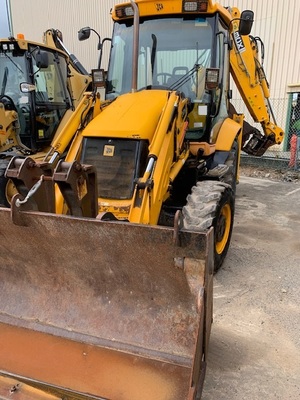 JCB 3CX Sitemaster 4x4 backhoe loader with rops A/C Cabin and rear extenderhoe