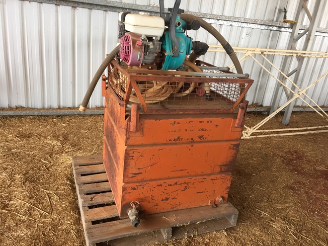 Fire fighting Tank and pump