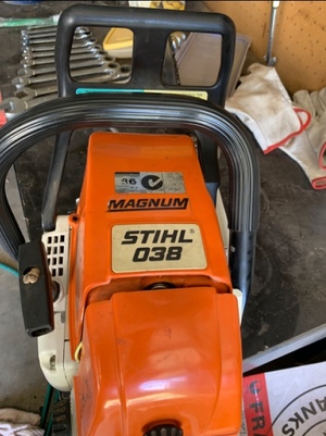 Stihl 038 Magnum Chain Saw   Price Drop need Gone