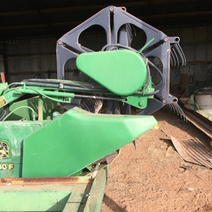 John Deere 930F Flex Front for sale w trailer