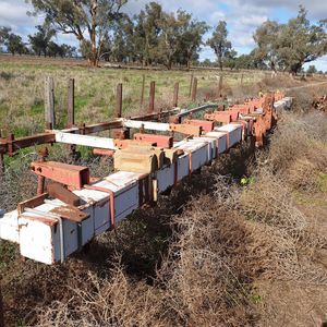 8m Lilliston rolling cultivator