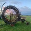 old irrigation reel