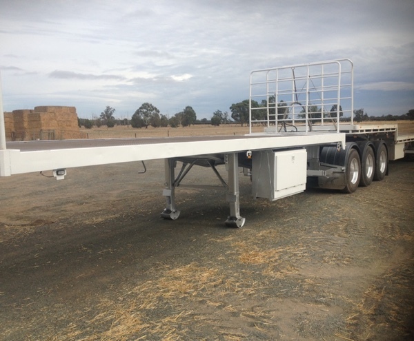 2000 Krueger Flat Top A Trailer 12 pallet