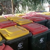 70 x Recycle/Garbage Bins 