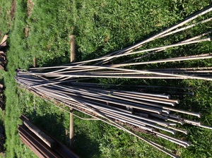 Galvanised Steel Rods