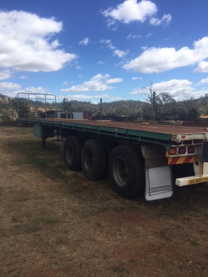 1984 McGrath Tri Axle Trailer