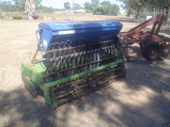 Celli Power Harrow with Fiona seed box