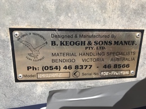 Keogh Roller Mill & Mixer For Sale