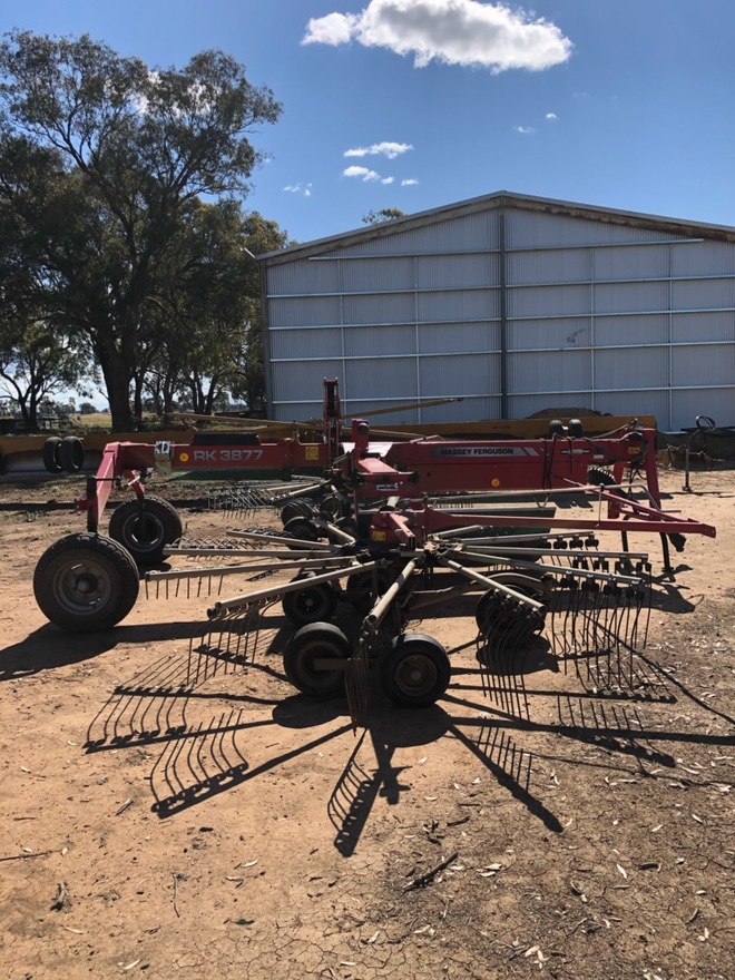 Rotary Rake 7.7 metre wide
