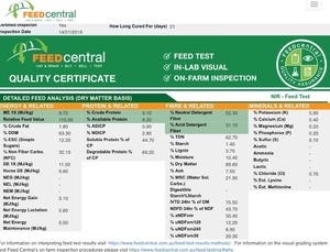 320 Bales of Wheaten Hay 650kg approx Seller to Freight