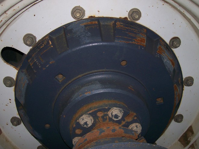 2 Rear Tractor Rims and Tyres to suit large 12 stud New Holland pattern or smaller 10 stud US pattern.