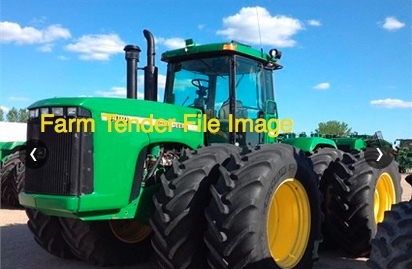WANTED John Deere Articulated Tractor with PTO