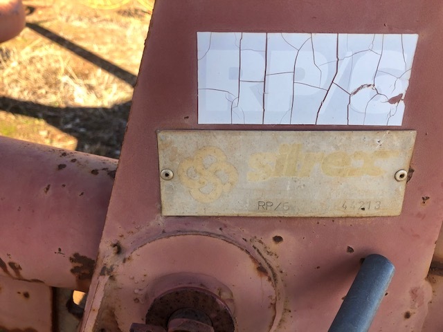 Hay Rake 3 point linkage Sitrex RP/12 made up of two RP/6 in V-Rake formation.