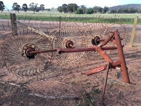 Vicon 3PL 4 Wheel Hay Rake