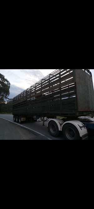 40ft 2 deck stock crate