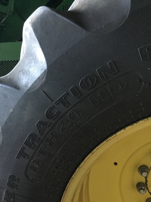 2011 John Deere 9770 STS Header with JD 640D Front