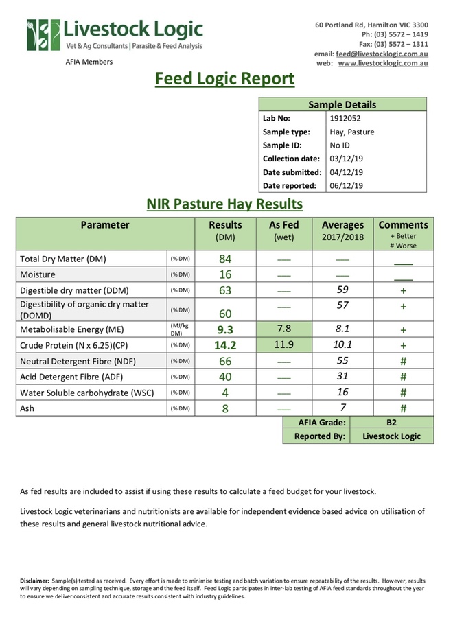 90 x Pasture Hay Rolls