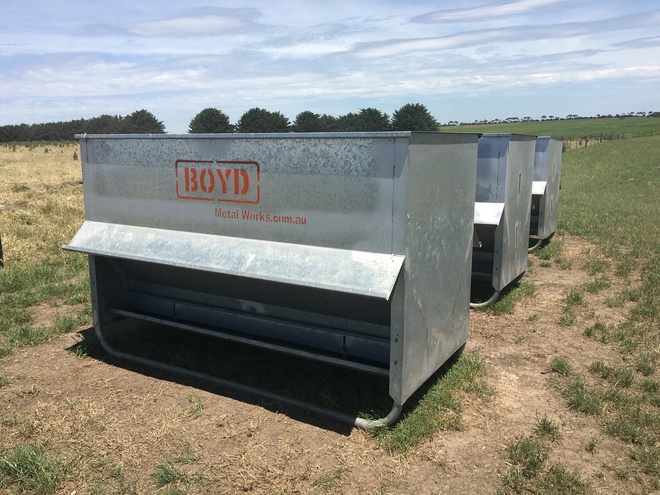 Boyd Metalworks Sheep Feeders
