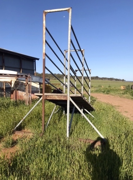 Cattle yards and loading Ramp