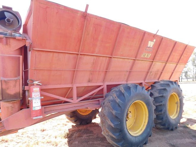 White Industries 18 Tonne Chaser Bin