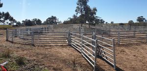 1450 head sheep yards. Brand New.