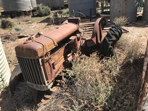 (A134) - Antique Fordson Tractor With Rubber Wheels (No 1)