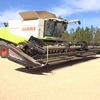 Claas Lexion Header & Macdon Front