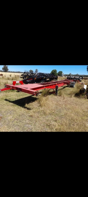 40ft Single Axle Skel Trailer