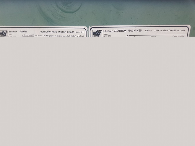 John Shearer Trash Culti Drill 15 Run Small Seed Box TCD MK2