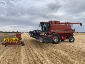 Case ih 2188 & 30ft 1010 