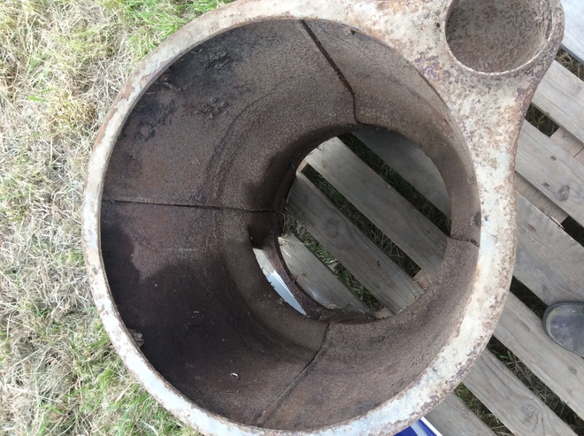 Under Auction - Old Copper Washer Housing - 2% + GST Buyers Premium On All Lots 