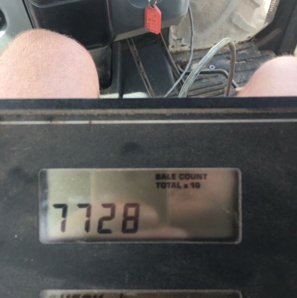 Case 8585 8/4/3 baler