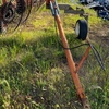 9 wheel in line hay rake
