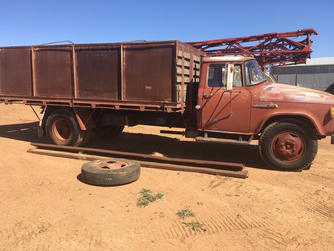 Under Auction - (A132) - 1962 International AB160 Tipper 