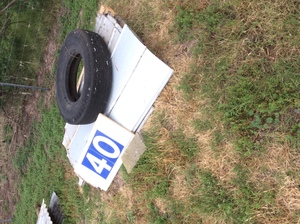 (A129) - 13 Aluminium Sheets 1.7m